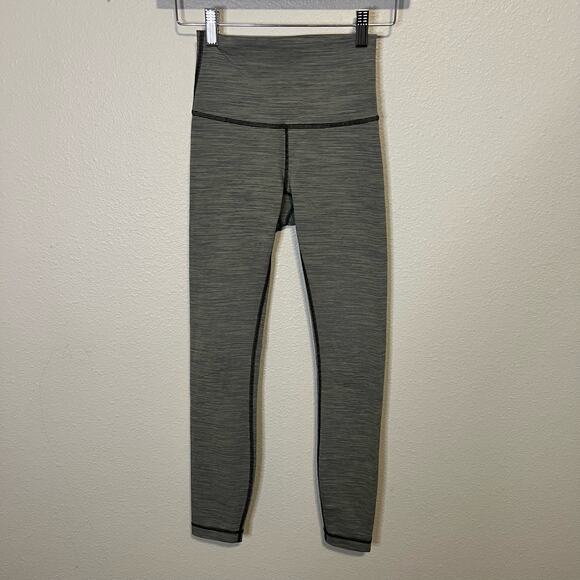 Lululemon Wunder Under High-Rise Tight 25" Full On Luon Space Sage Dark Olive 2 - Picture 1 of 6